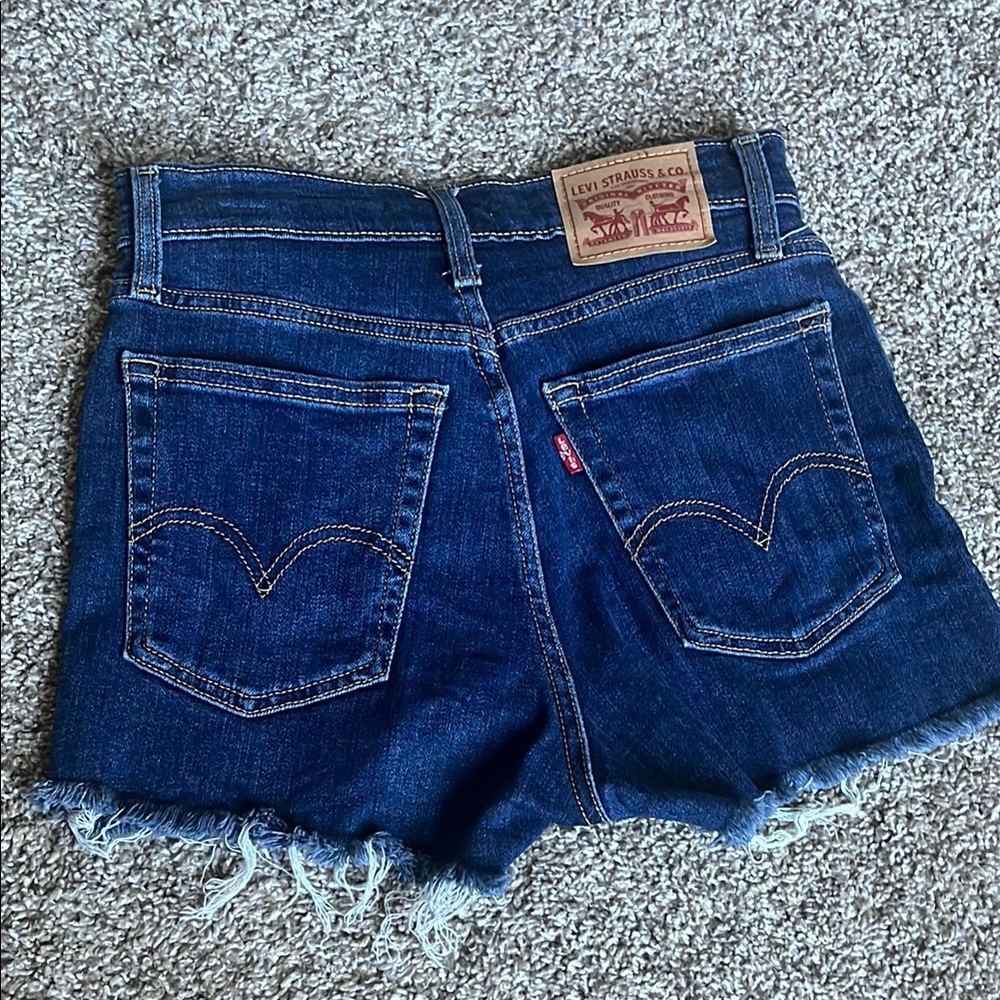 Levi’s High Rise Denim Shorts